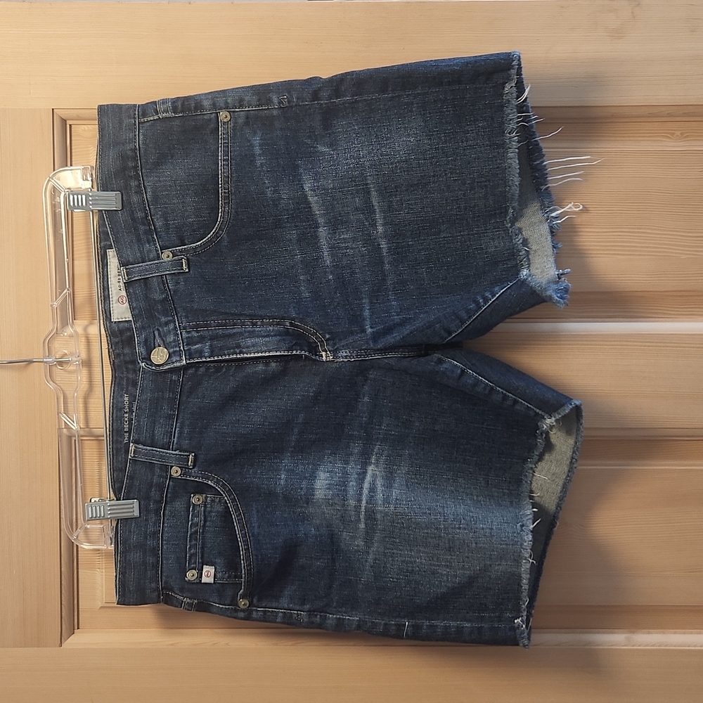 AG slim jean shorts